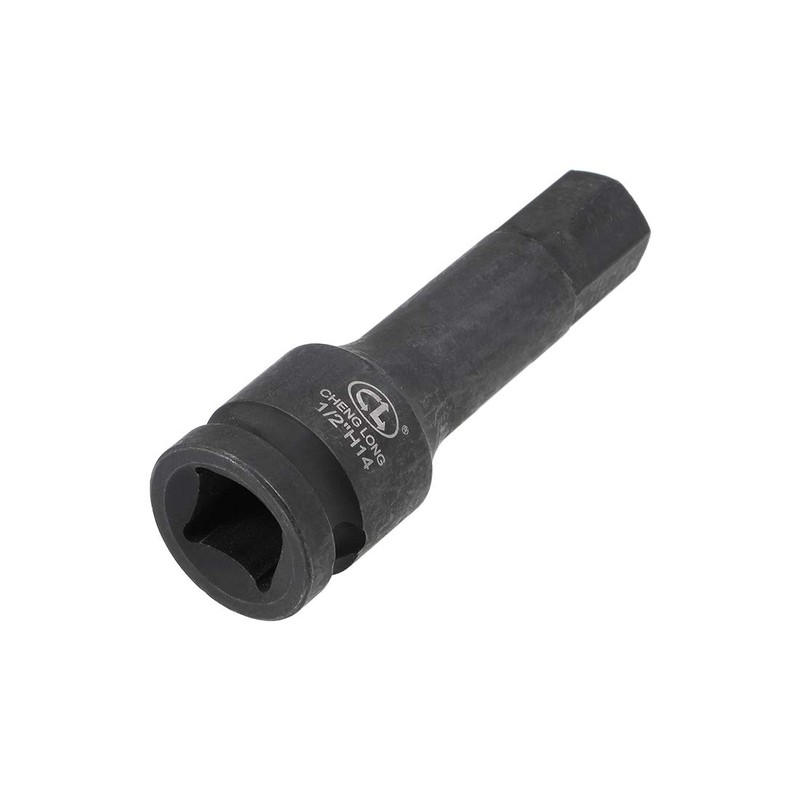 uxcell 1/2" Drive x H14 (14mm) Impact Hex Bit Socket,
