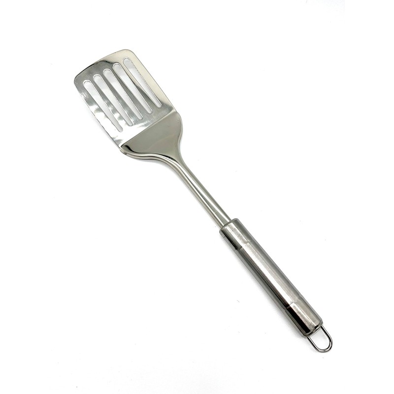 TIJAR® Stainless Steel Spatula Slotted Turner, Strong and Durable Spatula