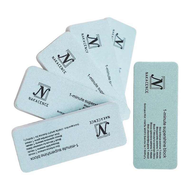 Nail Shiner Buffer with Double Sides Professional Nail Buffer Block