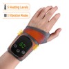 Rechargeable Heated Ankle & Wrist Wrap with Vibration Massage –