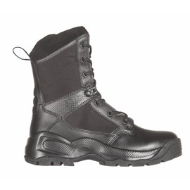 5.11 Tactical Women's A.T.A.C. 2.0 Boots, 8 Inches, Side Zipper, Style 12403, Black (New), Women's Size 6.5 Regular