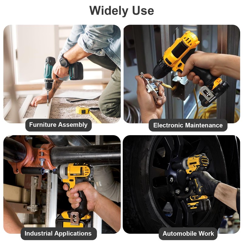 Moccool High-Magnetic Screwdriver Drill Bit Set, Strong Magnetic Durability Screwdriver