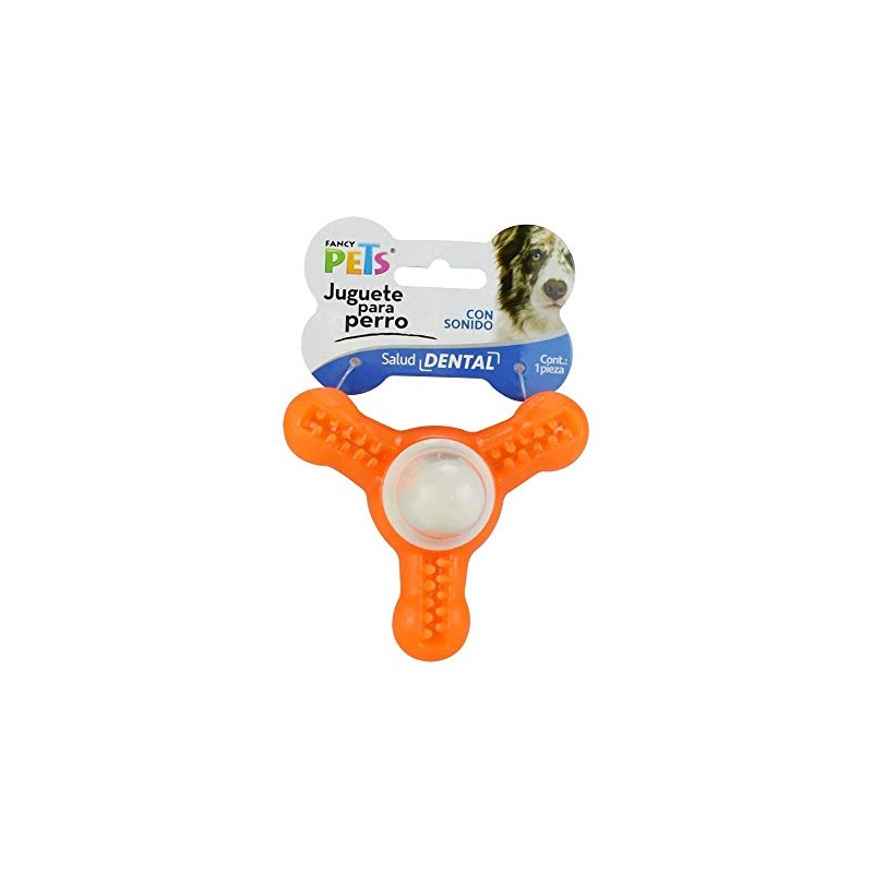 Fancy Pets Juguete Dental Matatena con Sonido para Perro