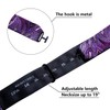 YOHOWA Mens Bow Tie Set with Lapel Pin Brooch Purple