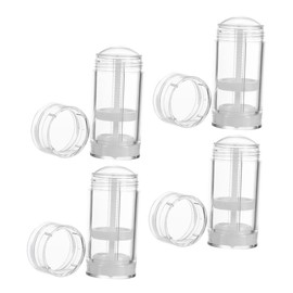 Healeved 4pcs -up Balm Tubes for Sunscreen and Bottom-Fill Lip Balm Containers Travel Toiletries for Personal Care Products