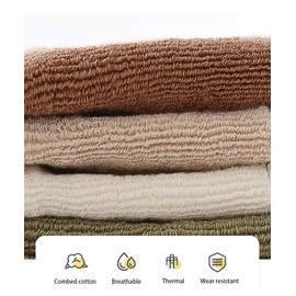 FedMois Pack of 5 Baby Toddler ABS Non-Slip Winter Socks Thick Thermal Socks Cotton, Chicken