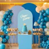 Blue Arch Backdrop Cover Set of 3 Birthday Party Arch