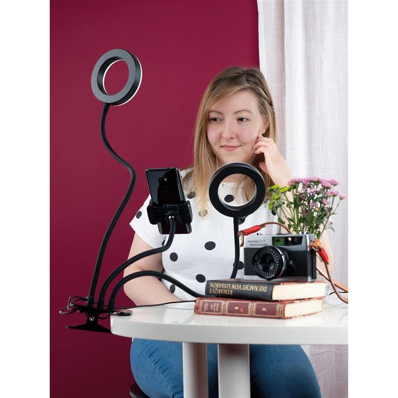 DÖRR SLR-12 Bi-Colour LED Selfie Ring Light Pack of 2