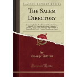 The Salem Directory (Classic Reprint)