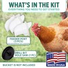 The Original Poultry Pro Feeder DIY Port PVC Gravity Fed