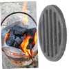 Mobestech Round Fire Grate for Indoor and Outdoor Use High