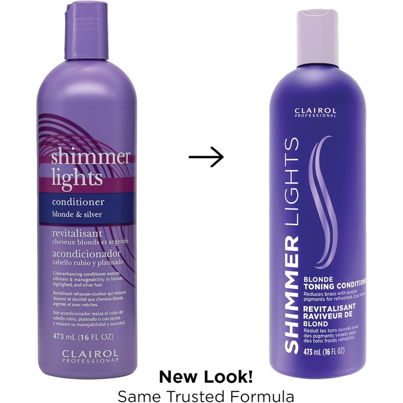 Shimmer Lights Blonde and Silver Conditioner by Clairol for Unisex