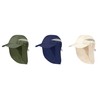 MIBANDERA Hat with Neck Protection, Trekking, Mountaineering, Hiking, Adjustable Closure,
