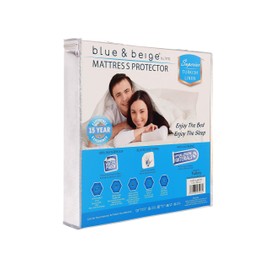 Mattress Protector Waterproof Cotton Breathable (Small Double EU (120x200cm))