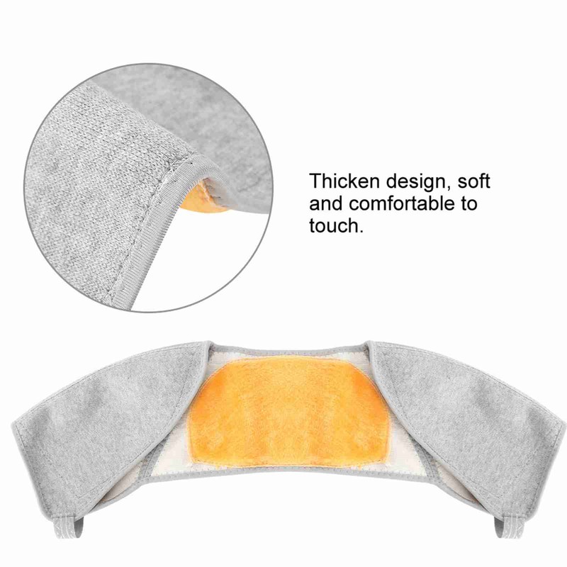 Double Shoulder Support Bamboo Fabric Winter Warm Shoulder Protective Sleeve