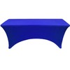 YOUR CHAIR COVERS Rectangular Spandex Table Covers 6ft Fitted Tablecloth