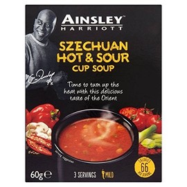 Ainsley Harriot Szechuan Hot & Sour Cup Soup 60g - Pack of 6