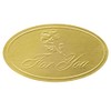 Elegant Gold/Gold Roll Gift Stickers - S (500 Sheets) FE-4RS