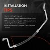 A-Premium A/C Suction Line Hose Assembly Compatible with Honda Accord