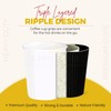 CHEF ROYALE 500 Cups x 8oz Kraft Triple Walled Disposable
