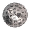 Polyhedral Metal Dice Exquisite Heavy 100 Sided Role Playing Dice