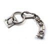 M8 Locking Carabiner Climbing Keychain 304 Stainless Steel Spring Snap