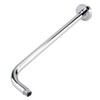 Extra Long Stainless Steel Shower Rain Head Arm Replacement Flange