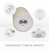 Luminara Grand Pillar Flameless LED Candle, Ivory 6.25" x 7",