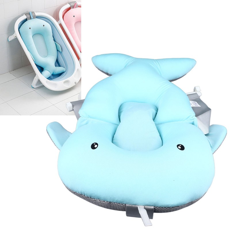 Baby Bath Support Spine Protection Comfortable Baby Bathtub Support Mat