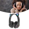 Cat Ear Bluetooth Headset Cute Stereo Adjustable Rechargeable Wireless Music