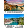 Travel Magic Europe DIN A5 Wall Calendar for 2025 City