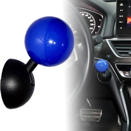 Car Push to Start Button Rocker Push Start Button Cover Car One Button Start Lever Car Engine Start Button Joystick Ball-Bar Automotive One-Touch Start Button Starter Decorative Accessories(Blue)