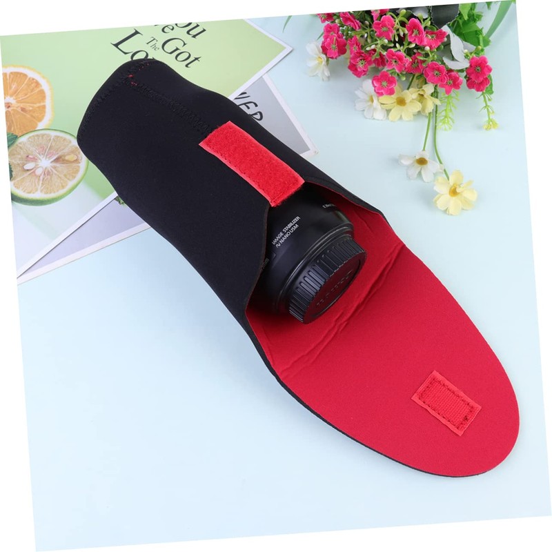 IWOWHERO 2pcs Thickened Diving Resistant Lens Sleeve Crash Camera Lens
