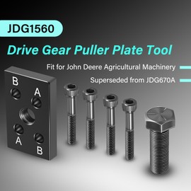 Bzumperyz JDG1560 JDG670A Drive Gear Puller Plate Tool Fit for John Deere Agricultural Machinery Used for Removing Drive Gear from db2, db4 and de10 Fuel Injection