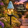 Solar Cartoon House LED Garden Stake Light, Warm Yellow Outdoor