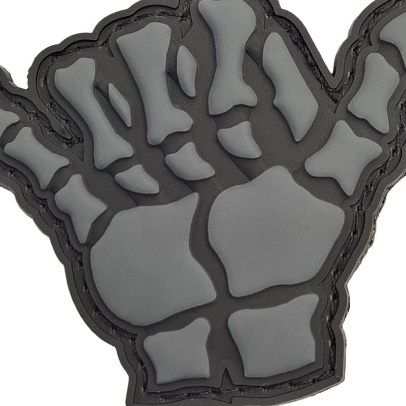 Shaka Hang Loose PVC Patch Compatible with Velcro Funny Patches