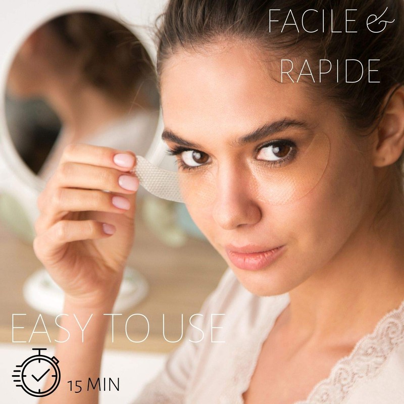 Littorelle Hydrogel Eye Pads with Cornflower Blossom Water - Moisturises,