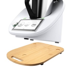Thermomix Board Glider Effortless Moving, 28 x 36 x 1cm Wooden Thermomix Accessories, Thermomix TM6 Underlay Board, Wooden Thermomix Sliding Board, TM5 Sliding Board for Stand Mixer Food Processor