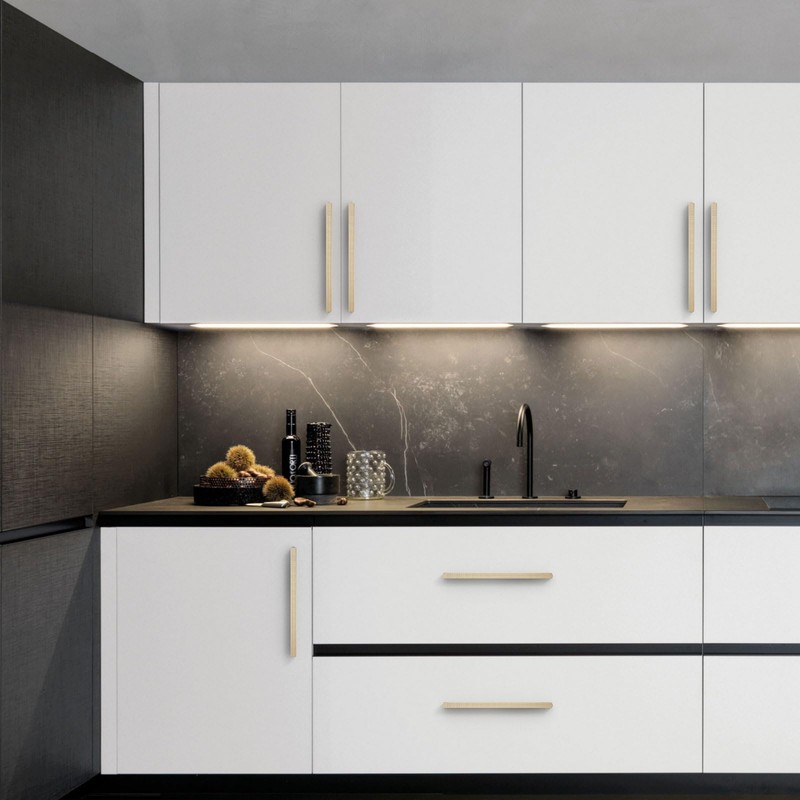 Coinkoly 10 Pack Brushed Gold 5 Inch(128mm) Hole Center Kitchen