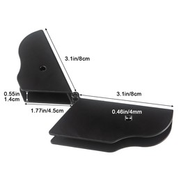 QJWDB Flip Up Hinge Irregular Hinge Connector Easy DIY Installation Furniture Hardware