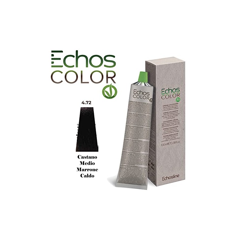 New Echos Color - 4.72 Brown, Medium Brown, Warm Brown