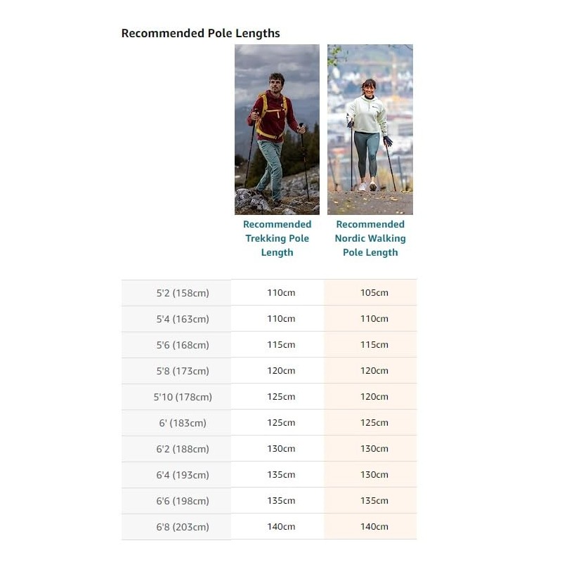 LEKI Nordic Walking Pacer HM Carbon Trekking Poles Red 120cm