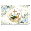 AIBIIN 7x5ft Mi Primera Comunión Backdrop Baptism Backdrop Decorations First