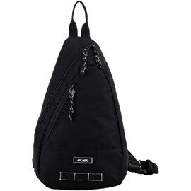 FUEL Soho Mini Crossbody Sling Backpack Adjustable One Strap Multi-Compartment for Work, Travel, Hiking, and Sports - Black