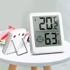 온습도계자석 디지털온도계 자석 스탠드 벽걸이 온습도계 Magnetic Temperature and Humidity