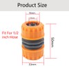 CL-Link 8 pcs Hose Connector Double Plug Hose Connector for