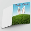 A4 XXL Easter Card Rabbit Ears with Envelope - Funny