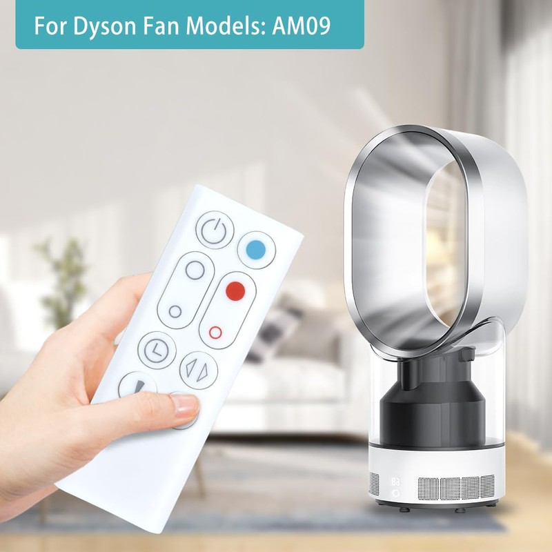CLVIZCXOM New Fan Remote Control Replacement for Dyson AM09 Hot