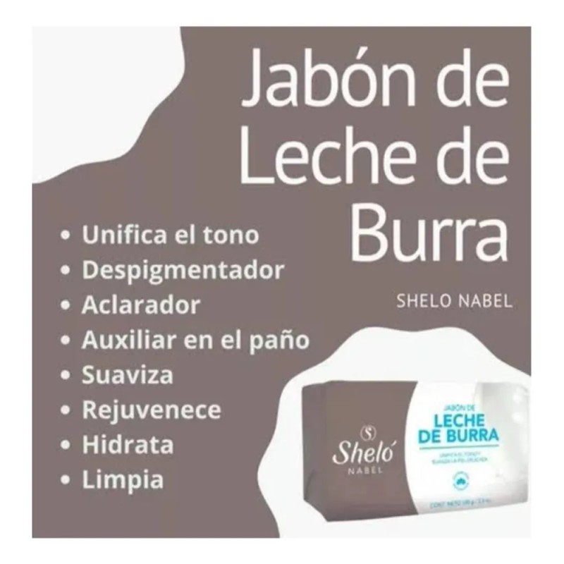 Leche Burra Corporal+jabón Leche Burra Shelo Nabel S021+s019 Agradable