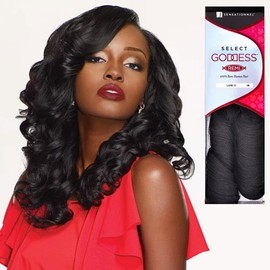 Remi Human Hair Weave Sensationnel Goddess Select Luxe [14"] (4)
